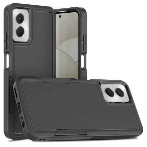 Moto G Power 5G 2024 2 in 1 PC + TPU Phone Case - Black